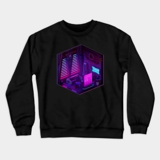 Cyberpunk Room Crewneck Sweatshirt